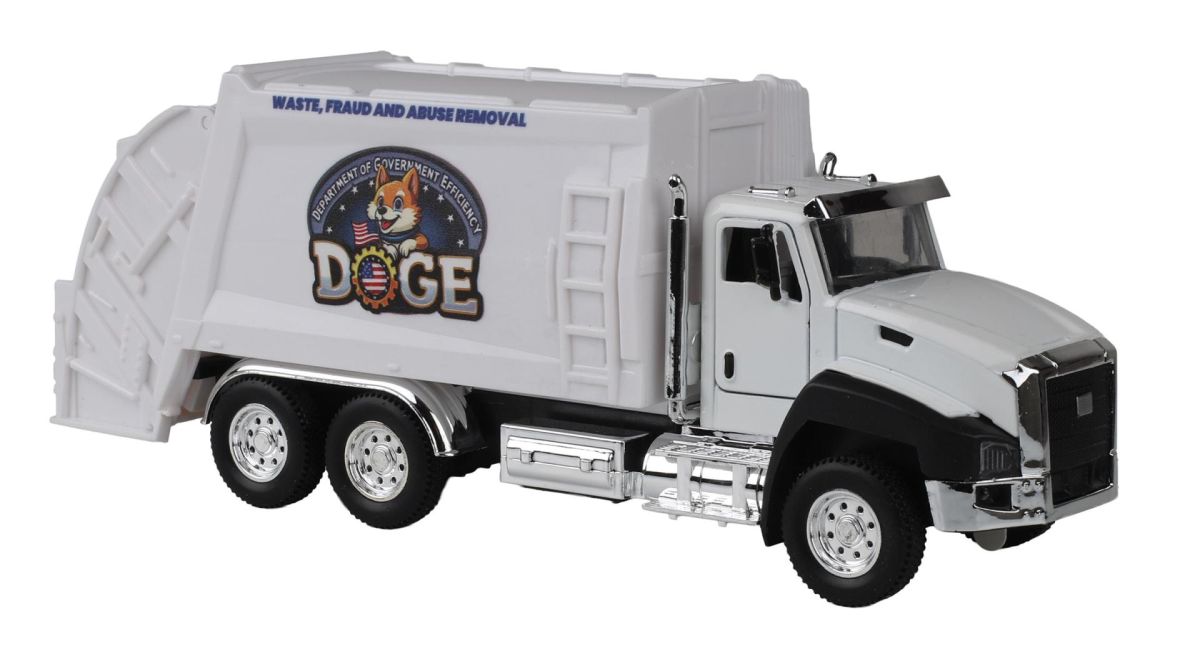 O D.O.G.E. Garbage Truck w/lights & sound