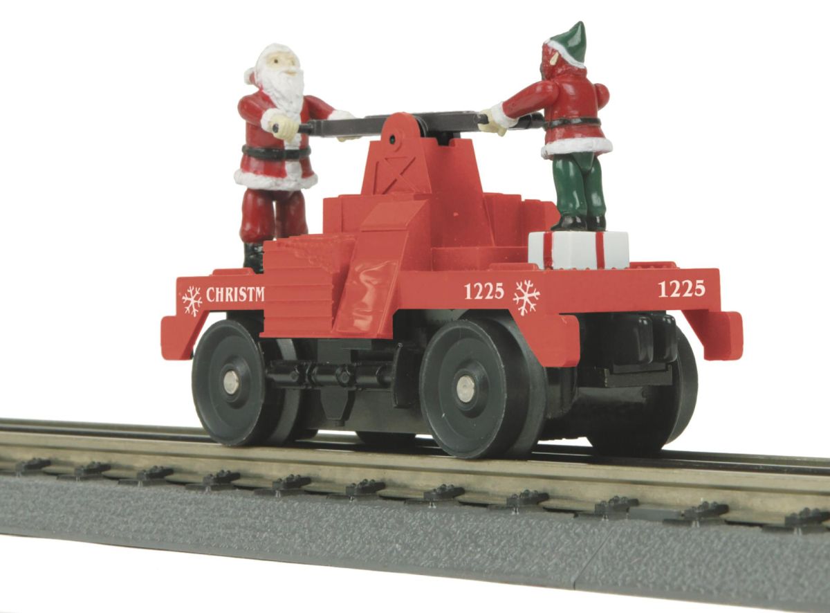 O Christmas Operating Handcar