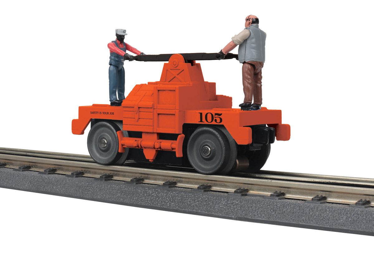 O MoW Operating Handcar/orange