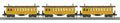 O V&T 3-Car Overton Passenger Car Set