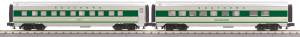 O SOU 2pk 60' Ribbed Sleeper/Diner Psg.Cars
