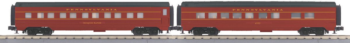 O 60' Streamline Psg.Car 2pk PRR