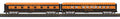 TARIFF O Halloween 60' Streamlined Sleeper/Diner 2pk w/LED's