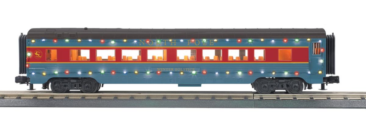 O North Pole 60' Streamlined Coach w/LED's