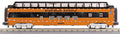 O Halloween 60 Streamlined Full Length Vista Dome Car w/LED