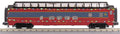 O North Pole 60 Streamlined Full Length Vista Dome Car w/LED