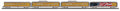 O UP 4-Car Streamlined Passenger Set  Yellow