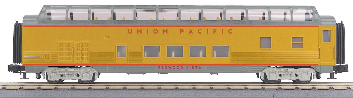 O UP Streamlined Full-Length Vista Dome Car  Yell