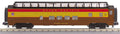 O UP Streamlined Full-Length Vista Dome Car  49er