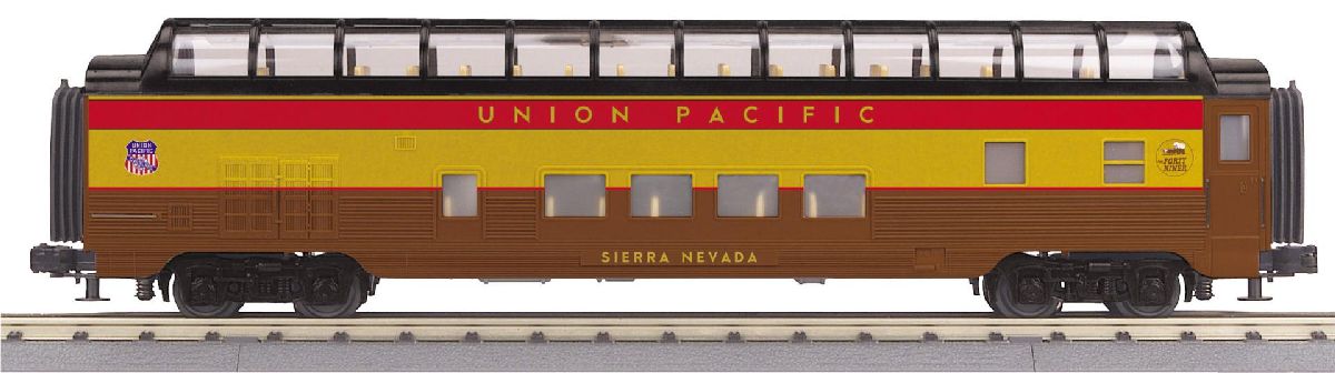O UP Streamlined Full-Length Vista Dome Car  49er