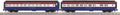 O Semiquincentennial 2-Car Streamlined Sleeper/Diner Set
