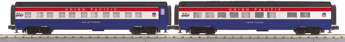 O Semiquincentennial 2-Car Streamlined Sleeper/Diner Set