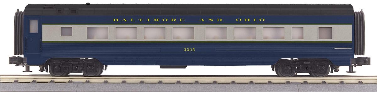 O B&O Streamlined Coach Car