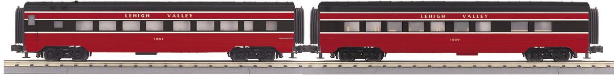 O LV 2-Car Streamlined Sleeper/Diner Set
