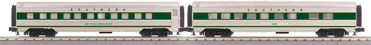 O SOU 2-Car Streamlined Sleeper/Diner Set