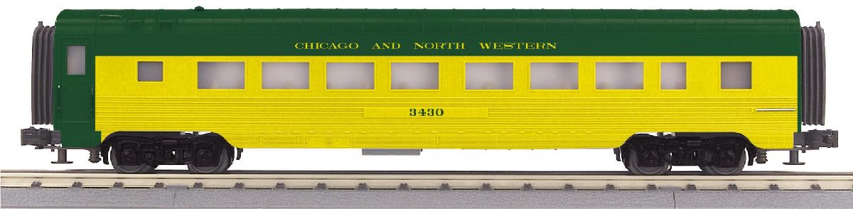 O CNW Streamlined Coach Car