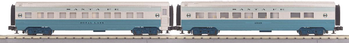 O SF 2-Car Streamlined Sleeper/Diner Set