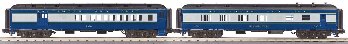 TARIFF O B&O Madison 2pk Combine/Diner Psg.Cars