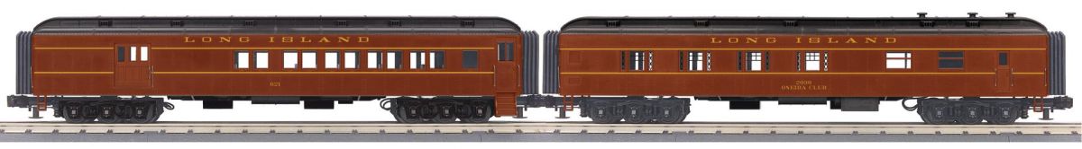 O LIRR 2-Car 60 Madison Combine/Diner Set