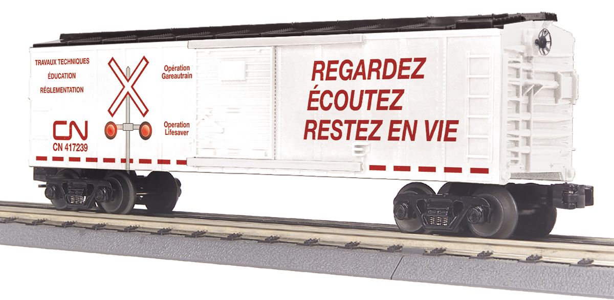 O Boxcar w/ Blinking LED's CN