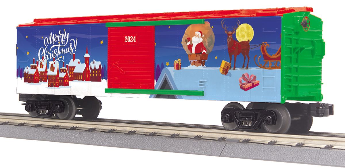 O Christmas Boxcar Santa