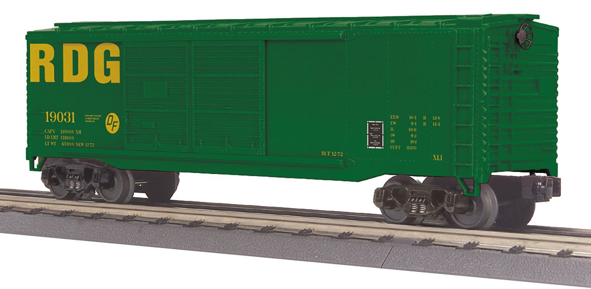 TARIFF O 40' Double Door Boxcar RDG