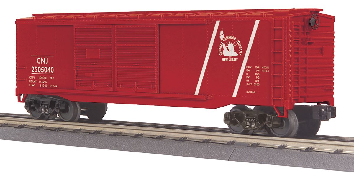 TARIFF O 40' Double Door Boxcar CNJ