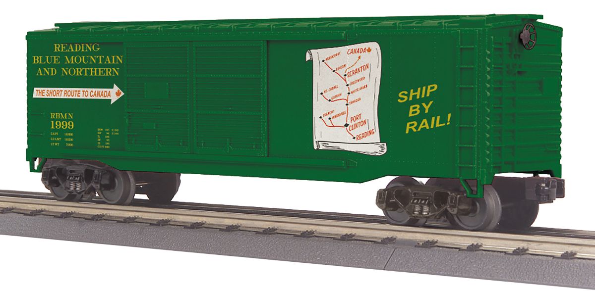 TARIFF O 40' Double Door Boxcar RBM&N