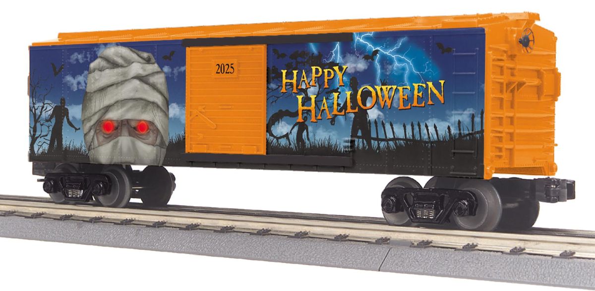 TARIFF O Halloween Boxcar w/Glowing LED's