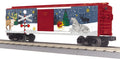 TARIFF O North Pole Boxcar w/Blinking LEDs