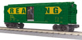 O RDG Operating Box Car w/Signal Man