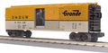 O Denver Rio Grande Operating Box Car w/Signal Man