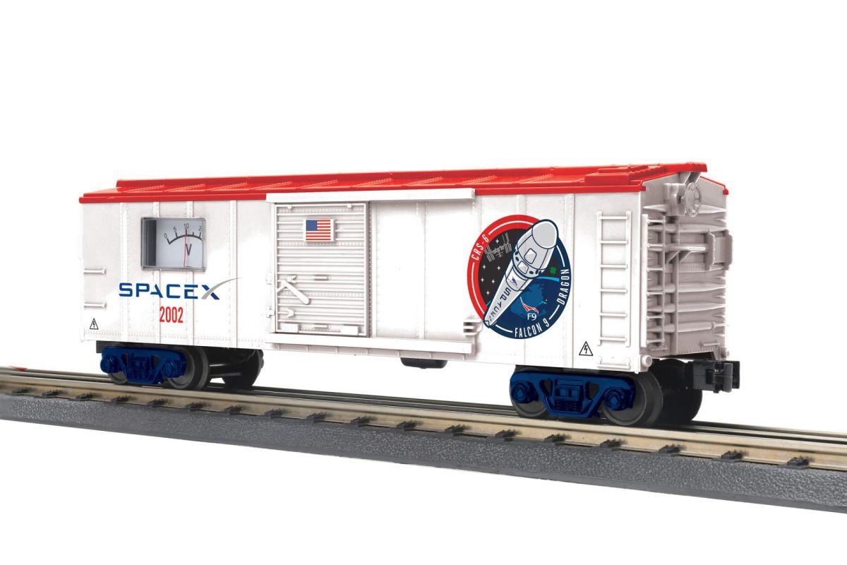 O SpaceX Box Car w/Power Meter
