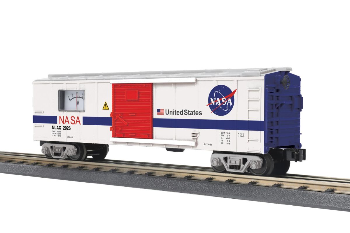 O NASA Box Car w/Power Meter