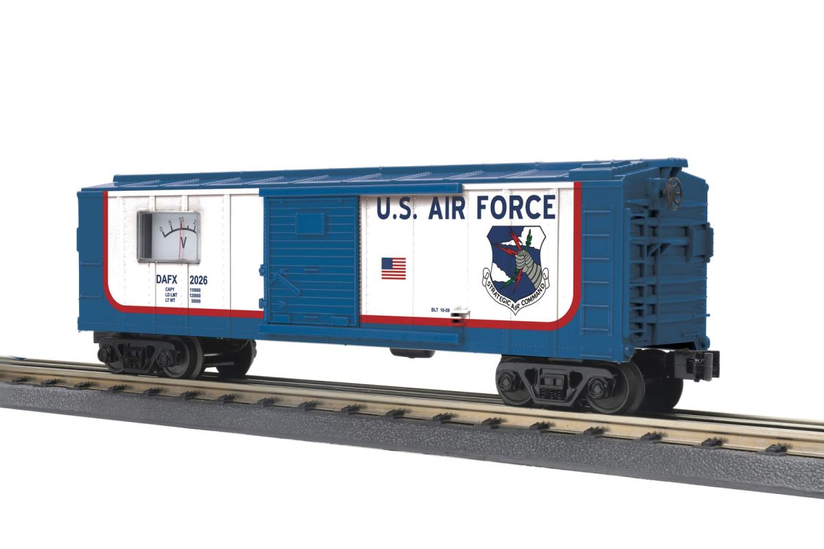 O U.S. Air Force Box Car w/Power Meter