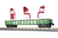 TARIFF O Christmas Gondola w/Lights & Lighted Snow Men/green