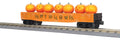 O Halloween Gondola Car w/Flickering Lighted Jack-O-Lanterns