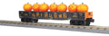 O Halloween Gondola Car w/Flickering Lighted Jack-O-Lanterns