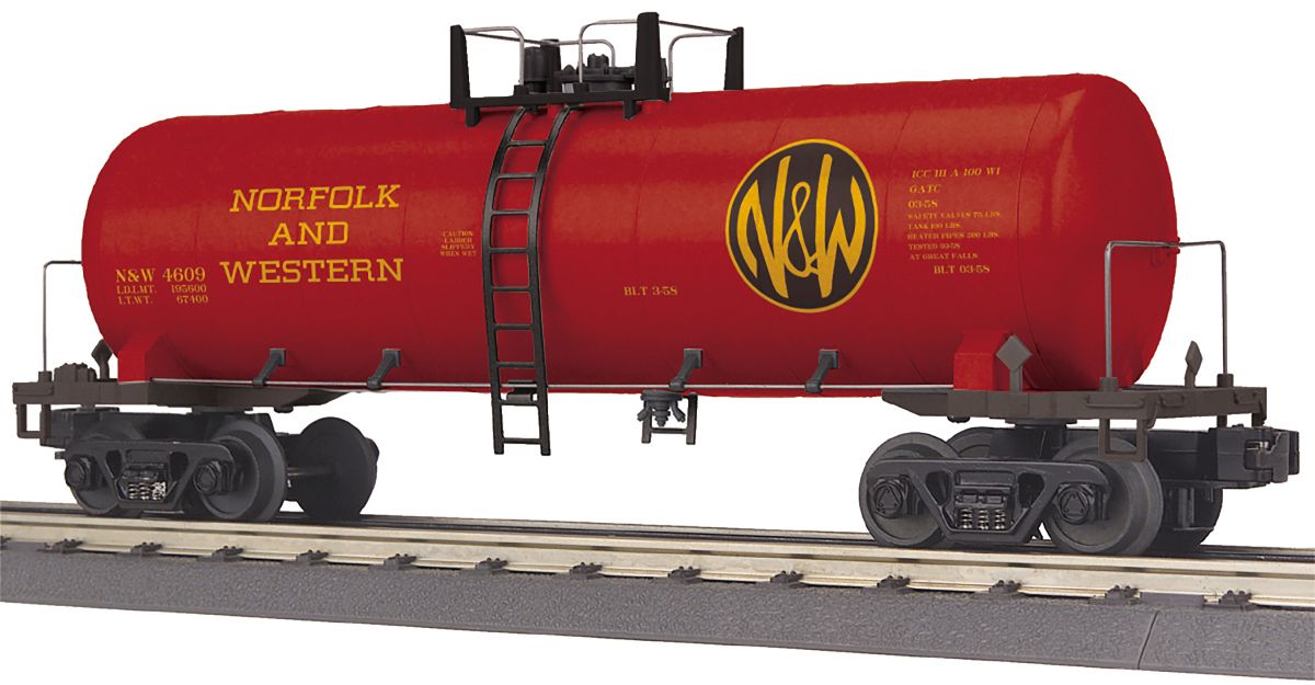 TARIFF O Modern Tank Car N&W
