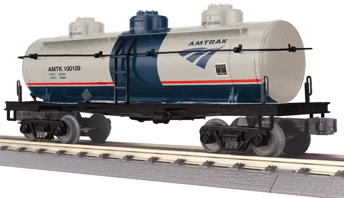 O Amtrak 3-Dome Tank Car