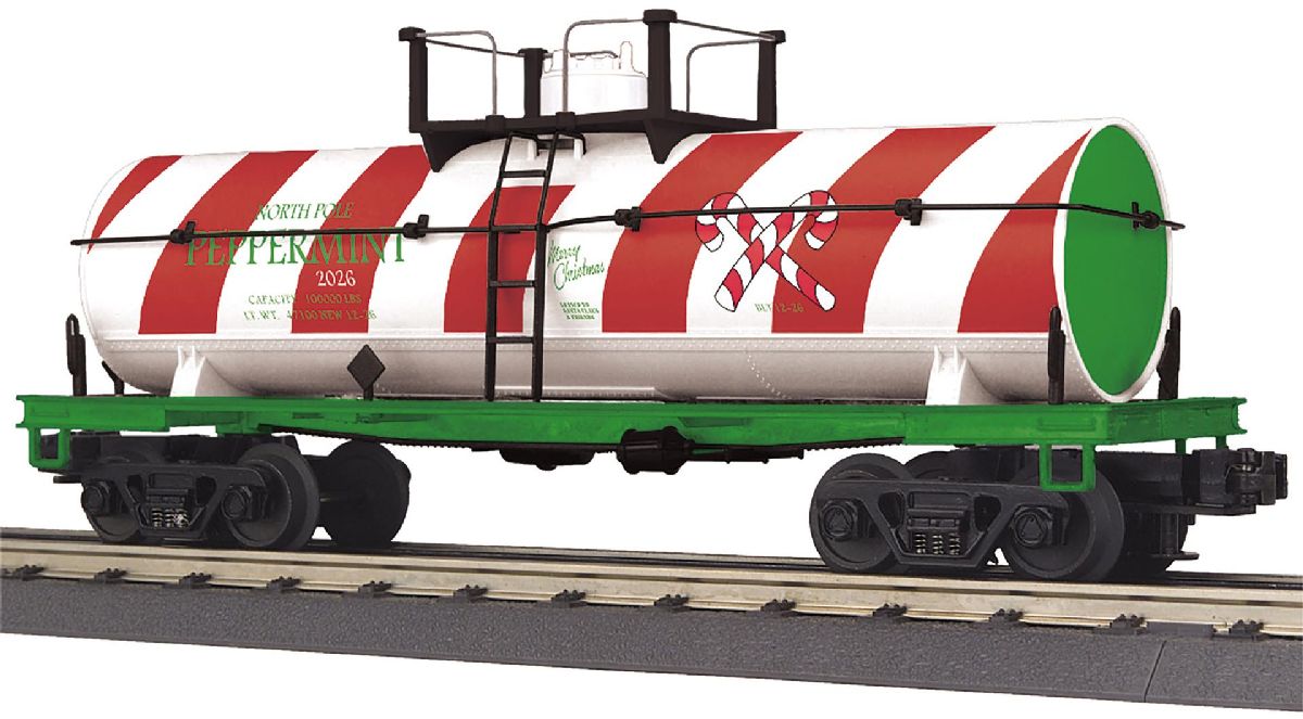 O Christmas Smoking Tank Car