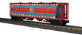 O North Pole 4-Bay Cylindrical Hopper Car w/LED lights