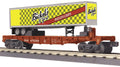 O Flatcar w/40' Trailer PRR