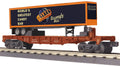 O Flatcar w/40' Trailer NYC