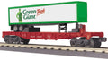 O Flatcar w/40' Trailer Milw.Rd.