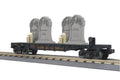 TARIFF O Halloween Flatcat w/Headstones & Lights-black