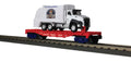 O D.O.G.E. Flat Car w/Garbage Truck