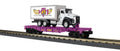 O RK Flat Car w/45th Anniversary Box Truck
