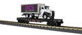 O RK Flat Car w/DCS Logo Box Truck