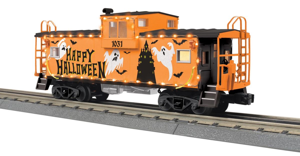 TARIFF O Halloween Extended Vision Caboose w/LED's